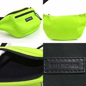 Balenciaga Pouch BELT Waist PACK EXPLORER Nylon Yellow